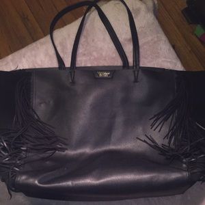 victoria’s secret black tote